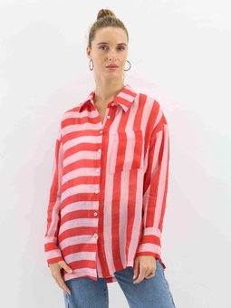 Striped Shirt-tops-Mhor