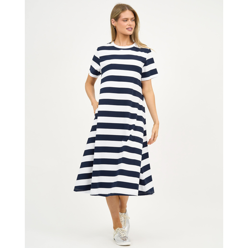 Liberty Rose-Stripe Dress