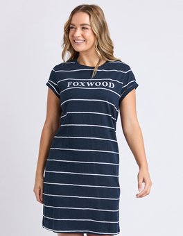 Foxwood-Caleb Stripe Dress-brands-Mhor