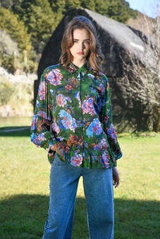 Coop-Flounce On Blouse-tops-Mhor