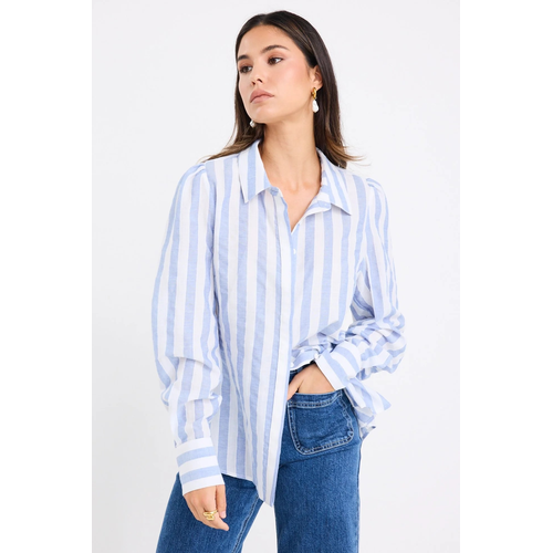 Among The Brave-Solidify Puff Sleeve Shirt