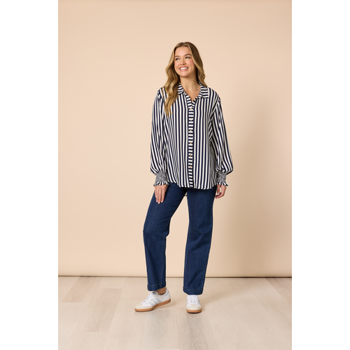 Threadz-Amour Stripe Shirt