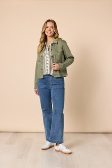 Threadz-Retro Denim Jacket-tops-Mhor