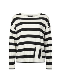 Marco Polo-Wide Stripe Sweat-tops-Mhor