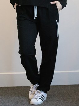 White On Black-Sweatpant F/Terry-bottoms-Mhor