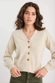 Among The Brave-Purity V Neck Cardigan-tops-Mhor