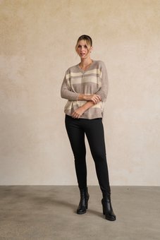 Holmes & Fallon-Striped Jumper-tops-Mhor