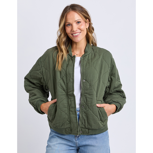 ELM-Jean Bomber Jacket