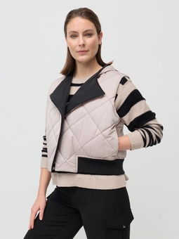 Marco Polo-Reversible Quilted Vest-tops-Mhor