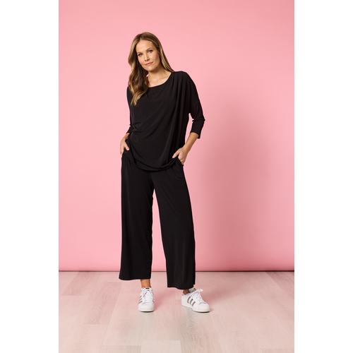 Clarity-Travel Jersey Wide Leg Pant