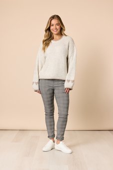 Threadz-Chic Check Pant-bottoms-Mhor