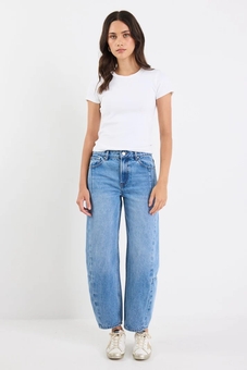 Among The Brave-Graduate Barrel Jeans-bottoms-Mhor
