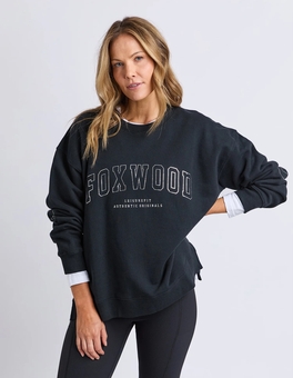 Foxwood-Metallic Interval Crew-tops-Mhor
