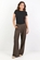 Among The Brave-Instinctive Dark Chocolate Wide Leg Pants