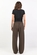 Among The Brave-Instinctive Dark Chocolate Wide Leg Pants