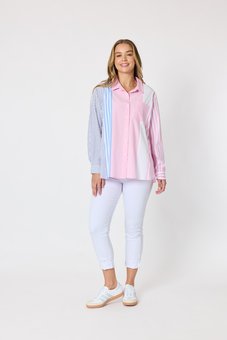 Threadz-Miramar Stripe Shirt-tops-Mhor