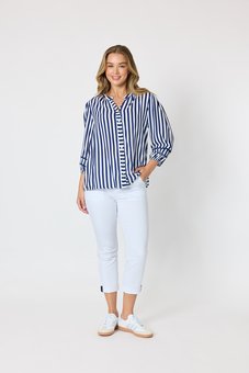 Threadz-Montecito Stripe Top-tops-Mhor