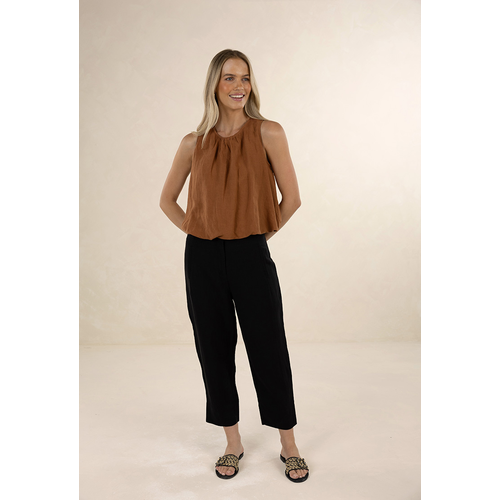 Humidity-Huxe Linen Pant