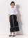 Marco Polo-Embroidered Skirt