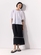 Marco Polo-Embroidered Skirt