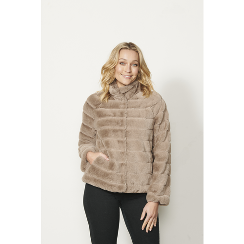 Holmes & Fallon-Faux Fur Jacket