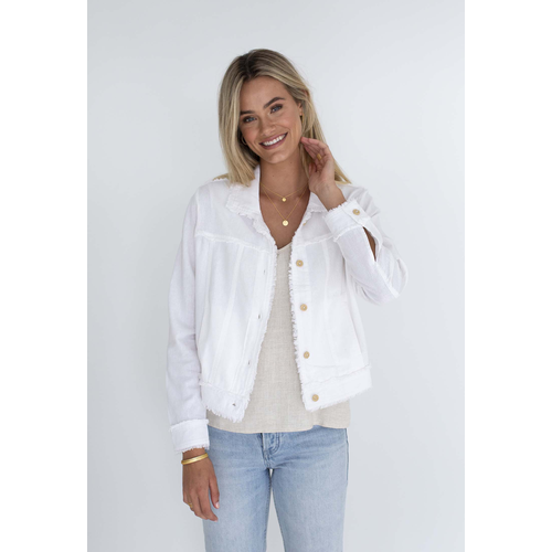 Humidity-Isabelle Linen Jacket