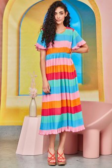 Coo[p By Trelise Cooper-Follow The Rainbow Dress-brands-Mhor