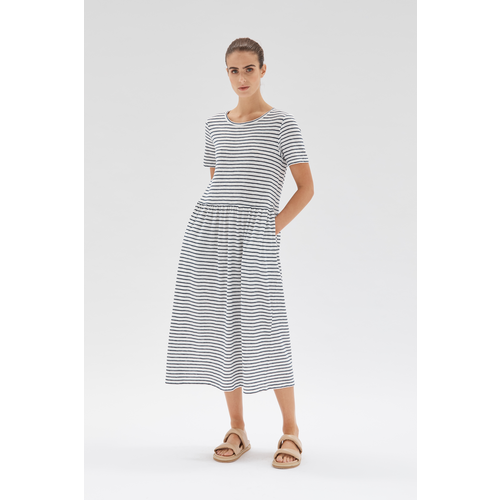 Staple The Label-Stripe Tee Dress