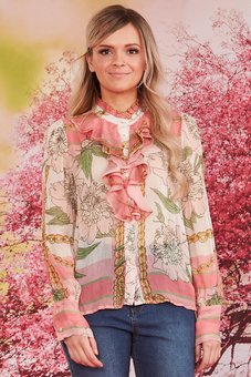 Coop By Trelise Cooper-Absolutely Frilled Blouse-tops-Mhor