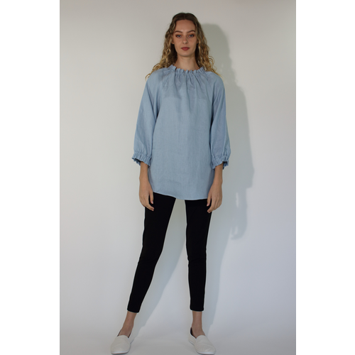 Jaclyn M - Mary Linen Blouse