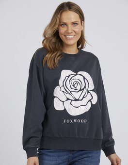 Foxwood - Wild Rose Crew-tops-Mhor