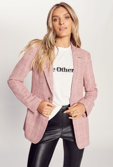 The Others - The Check Blazer-tops-Mhor
